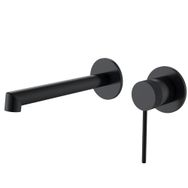Fontana FJ-A2005 Mat Siyah Ankastre Lavabo Bataryası
