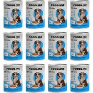 Foodline 12x400 gr Kuzu Etli Yavru Köpek Konservesi