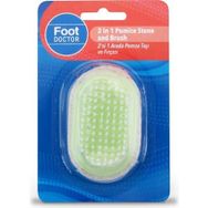 Foot Doctor FD.047 2in1 Pomza Taşı ve Fırça