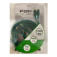 For-X Profesyonel Oto Teyp Rca Kablosu X-1122G