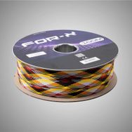 For-X X-120SKS Sarı-Kırmızı-Siyah 20 mm 10 mt Kablo Çorabı