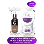 For You Gold Kolegen Krem ve Göz Çevresi Serumu Bakım Seti