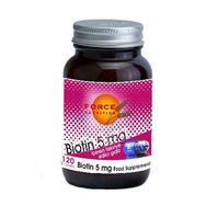 Force Nutrition Biotin 5 mg İçeren 120 Tablet