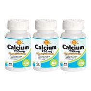 Force Nutrition Calcium 750 mg 3x60 Tablet