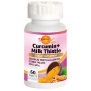 Force Nutrition Curcumin Milk Thistle İçeren 60 Tablet
