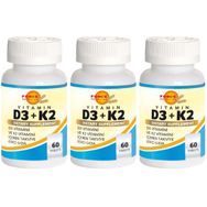 Force Nutrition Vitamin D3 K2 3x60 Tablet
