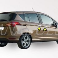 Ford B Max 2012 Üzeri Paslanmaz Çelik 4 Kapı Krom Kapı Kolu