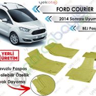 Ford Courier 2014 Sonrası Bej Havuzlu Paspas
