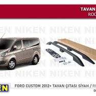 Ford custom kısa Port Bagaj Tavan Çıtası
