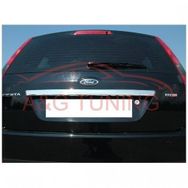 Ford Fiesta 2002-2008 Paslanmaz Çelik Krom Bagaj Çıtası