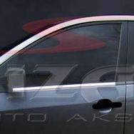 Ford Fiesta 2002-2009 4 Parça Krom Cam Çıtası
