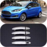 Ford Fiesta 2009 2017 Paslanmaz Çelik 4 Kapı Krom Kapı Kolu