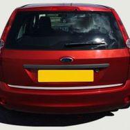 Ford Fiesta Formlu 2002-2009 Krom Bagaj Alt Çıtası