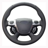 Ford Focus 12-14 Uyumlu Araca Özel Deri Direksiyon Kılıfı