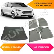 Ford Focus 4 4D Havuzlu 2015 Sonrası Paspas ve Bagaj Havuzu