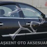 Ford Focus HB 2005-2008 4 Parça Krom Cam Çıtası