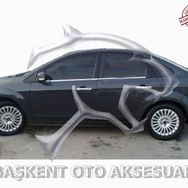 Ford Focus Sedan 2005-2008 4 Parça Krom Cam Çıtası