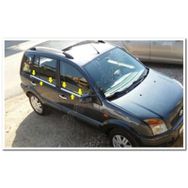 Ford Fusion 2002-2012 4 Parça Paslanmaz Çelik Cam Çıtası