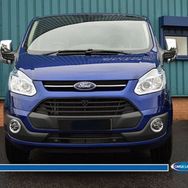 Ford Tourneo Custom Paslanmaz Çelik 2012 Sonrası 2 Parça Ayna Kapağı