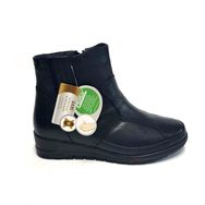 Forelli 25157 Siyah Comfort Fermuarlı Kadın Bot