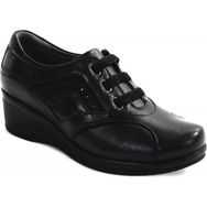 Forelli 57602 Siyah Deri Günlük Kadın Ayakkabı