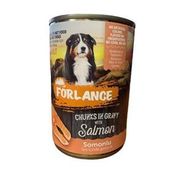 Forlance Somon Parça Etli Soslu 400 gr Yetişkin Köpek Konserve Mama