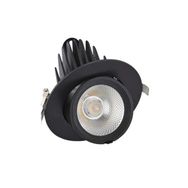 Forlife FL-2089S 4000K Ilık Beyaz 40W Siyah Kasa Salyangoz Led Spot