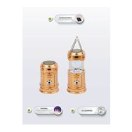 Forlife FL-3226 20W Solar İki Fonksiyonlu Gold Kamp Feneri