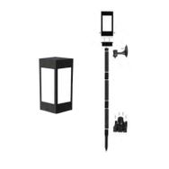 Forlife FL-3231 10 Watt 3200K Günışığı Solar Fonksiyonel Bahçe Armatürü
