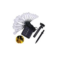 Forlife FL-3256 G 20W 3200K Günışığı Solar 5 Metre 7 Mod Işık Zinciri