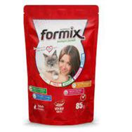 Formix 6x85 gr Sığır Etli Jöleli Pouch Yetişkin Kısır Kedi Konservesi