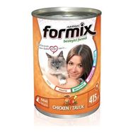 Formix Yetişkin Kedi Tavuklu 4x400 gr Konserve Maması