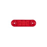 Formplas FR0174-R Kırmızı Oval 9 Ledli 84 mm 12V-24V Parmak Lamba