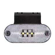 Formplas FR0181-W Beyaz Oval Braketli 3 106 mm 12V-24V Ledli Lamba