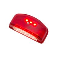 Formplas FR0216-R Kırmızı Plaka 2 Fonksiyonlu 9 12V-24V Ledli Lamba