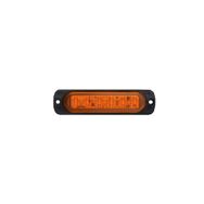 Formplas FR0272-Y Sarı Mercekli Cam 6 Ledli 114 mm 12V-24V Parmak Lamba