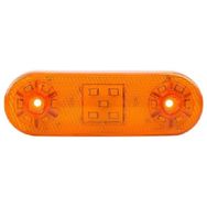 Formplas FR0314-Y Sarı Oval Yan İşaret 17 113 mm 12V-24V Ledli Lamba