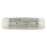 Formplas FR0316-W Beyaz Çift Sıra 18 Ledli 100 mm 12V-24V Parmak Lamba