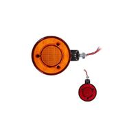 Formplas FR0331-YR İçi Dolu 30 LedLi 120 mm 12V-24V Sarı Kırmızı Ayna Altı Küpe