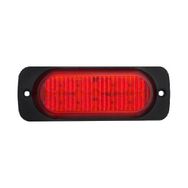 Formplas FR1278-R Kırmızı 12-24 V 115 mm 12 Led'li Mercekli Cam Animasyonlu Lamba