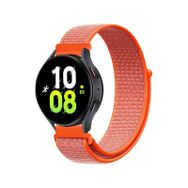 Forzacase Amazfit GTS - GTS 2 FC140 Turuncu 42 mm Esnek Hasır Örgü Kordon