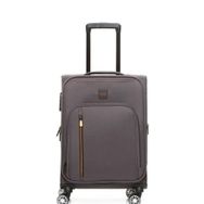 Fossil 032 Gri Kumaş Küçük Boy Ultra Light Hafif Lüx Tekerlekli Valiz Seti