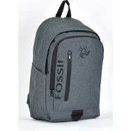 Fossil 9500 Antrasit Çok Gözlü Günlük Seyahat Unisex Sırt Okul Çantası