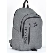 Fossil 9500 Gri Çok Gözlü Günlük Seyahat Unisex Sırt Okul Çantası