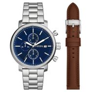 Fossil FBQ2872SET Erkek Kol Saati ve Yedek Kordon