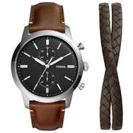 Fossil FFS5967SET Erkek Kol Saati ve Bileklik Seti