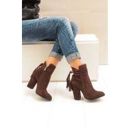 Fox Shoes A922803902 Kahverengi Süet Kadın Bot
