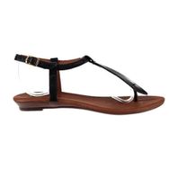 Fox Shoes B548393509 Siyah Kadın Sandalet