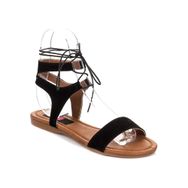 Fox Shoes B548397502 Siyah Kadın Sandalet