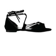 Fox Shoes B726547302 Siyah Kadın Sandalet